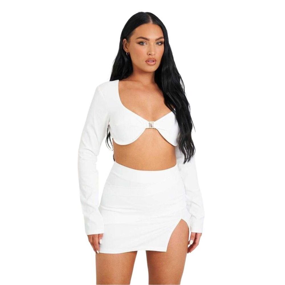 Missy Empire Womens/Ladies Underwired Bralette / White